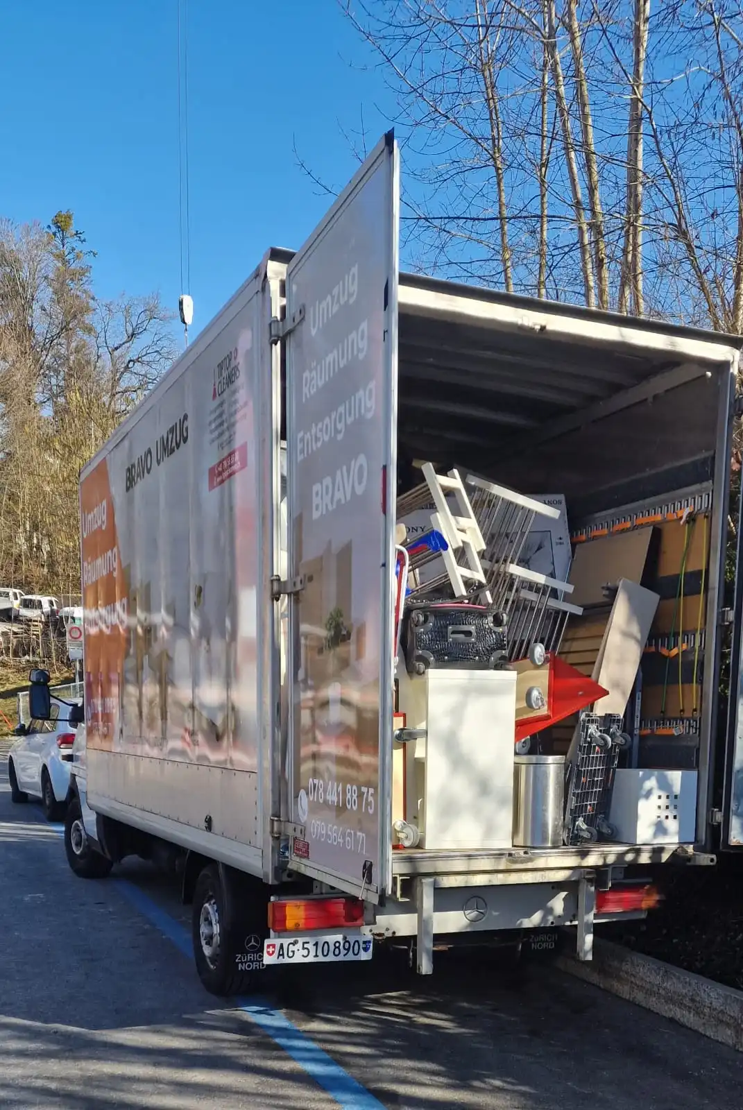 Sperrmüll-Entsorgung in Aargau durch professionelles Team