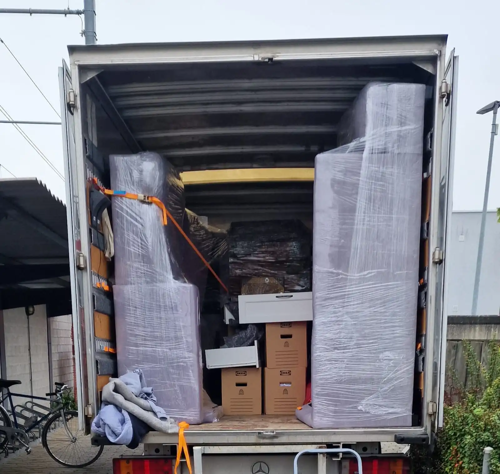 Zügelunternehmen beim Umzug in Zürich Innenstadt